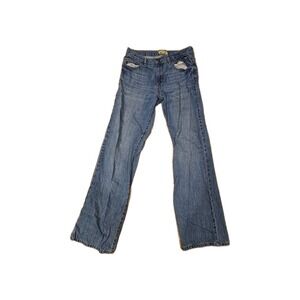 boy's size 18 regular bootcut style made of 100% cotton.